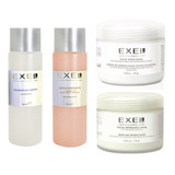 Kit Cosmetología Facial Exel Basico Cremas Loción Combo Piel