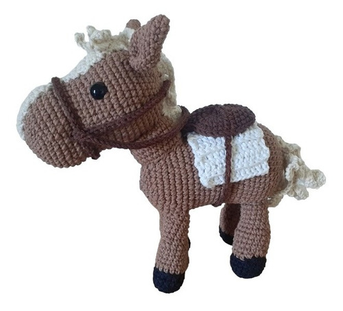 Caballito Caballo Elvis Amigurumis En Crochet