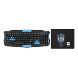 Combo De Teclado Y Ratón Inalámbrico Para Juegos Dsfy De 2,4