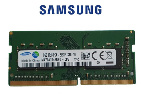 Memória Ram Samsung 8gb Ddr4 2133mhz Sodimm Para Notebook