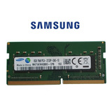 Memória Ram Samsung 8gb Ddr4 2133mhz Sodimm Para Notebook