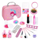 Juego De Juguetes De Maquillaje Cosmético Para Niños Set De