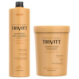 Itallian Trivitt Shampoo 1litro + Mascara 1kg  Pós Química