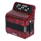 Acordeon De Bajo De 22 Teclas Y 8 Teclas, Profesional, Elega