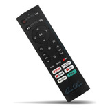 Control Remoto Para Smart Tv Noblex Hisense Black Series