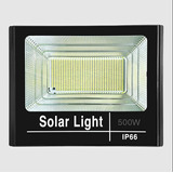 Foco Solar 500w Con Panel Solar Y Con Control-exteriores