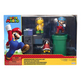 Conjunto E Mini Figuras - Super Mario - Underground - Subte