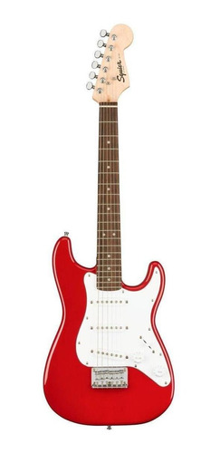 Squier By Fender Mini Stratocaster, Dakota Red, Brillante