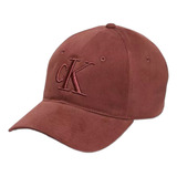 Gorra Calvin Klein Sarga Con Logo Bordado - Original Y Nueva