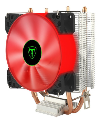 Cooler Vermelho T-dagger Idun Amd Am4 Ryzen Intel I3 I5 I7