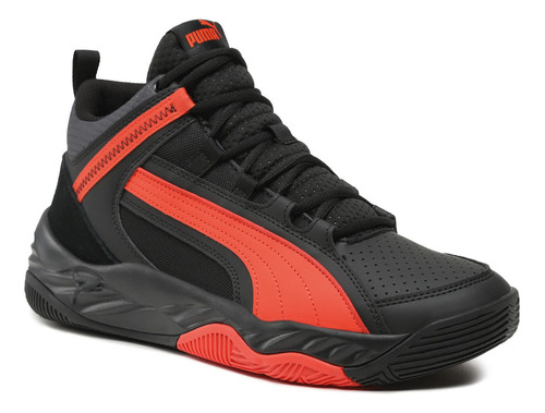 Tenis Puma Rebound Future Evo Hombre-negro/rojo