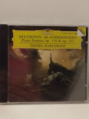 Beethoven/ Daniel Barenboim Piano Sonatas Opp 110/111 Cd Nue