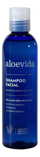 Aloevida Shampoo Facial 70% Sábila Orgánica Tipo De Piel Todo Tipo De Piel