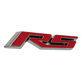 Emblema Rs  Rojo Autoadesivo