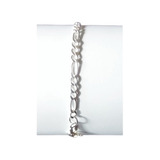  Pulsera Pulso Plata 925 Eslabón Hombre Mujer Joyería Fina