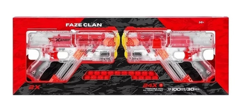 Xshot Faze Clan Respawn Pack 2 Lanzadores C/ 24 Proyectiles