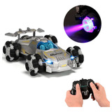 Auto Con Control Remoto 360° Tira Humo Luces Música Niños