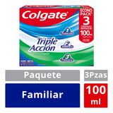 Oferta Crema Dental Triple Accion X 3und X 100ml