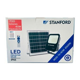 Foco  Led Solar 40w 6500k + Control Remoto Sec