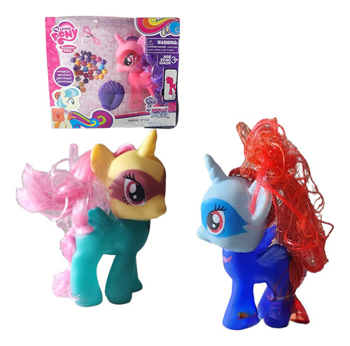 Pony Para Peinar Pelo Largo Grande Con Accesorios 