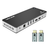 Wavlink Estación De Acoplamiento Thunderbolt 3 11 En 1 Carga