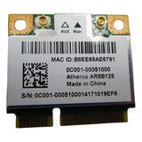 Tarjeta Wifi Atheros Ar5b125 802.11n 1x1 Mini Pcie 