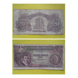 Billete De 20 Pesos Oro De 1965