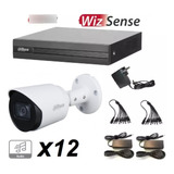 Kit Seguridad Dahua Dvr 16 Canales + Camaras Con Audio Exter