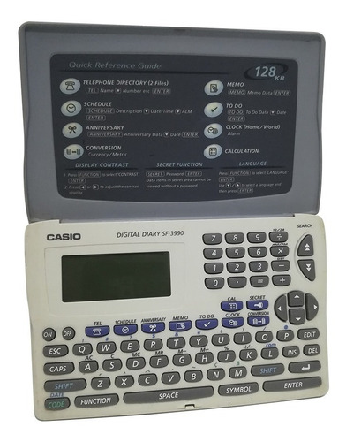 Calculadora Casio Diario Digital Sf-3990