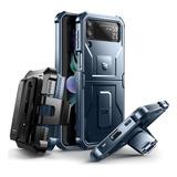 Funda Para Samsung Galaxy Z Flip 3 5g Con Clip Giratorio - A