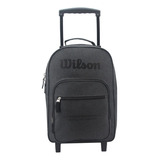 Mochila Carro Con Ruedas Escolar Niños Wilson Nene Comoda Color Negro