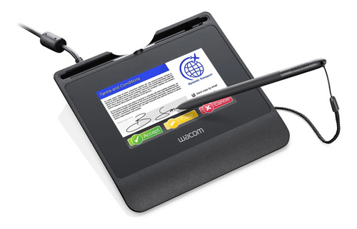 Tableta Digitalizadora Wacom Stu-540 Negra Color Negro