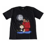 Camiseta Star Wars Snoopy Charlie Blusa P A Xg Sátira Hcd490