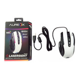 Mouse Gamer Rgb Optico Usb Aureox Lasersight Arxp-gm400