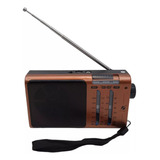 Radio Portable Retro Vintage Bluetooth Recargable Ktf-1472