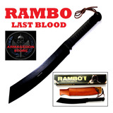 Cuchillo Rambo 5 Stallone 56cm Militar Supervivencia Comando