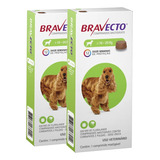 Bravecto 10 A 20 Kg Kit Com 2 Caixas Lacradas Original Nf