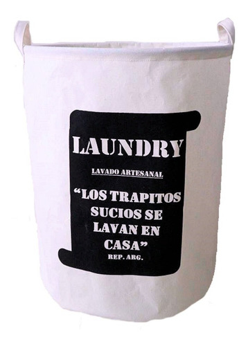 Laundry Cesto De Tela Dura Aplastable Para Ropa Sucia