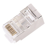 Conector Rj45 Para Cable Ftp/stp Cat6 Blindado 100 Pza Linke