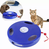 Juguete Interactivo Para Gatos Automático De Pluma Giratoria