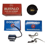 Kit Encendido Fiat 600 Platino Conden Doduco + Rotor Bufalo