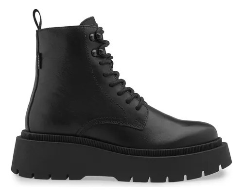 Bota Levis Dama Casual Negro Piel Vacuno L1223431