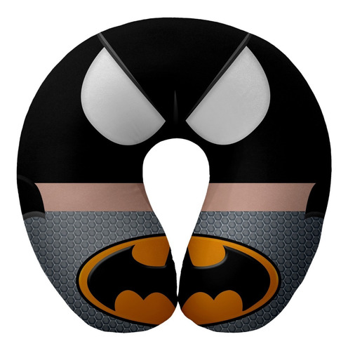 Almofada Encosto De Pescoço P/ Viagens Modelo Batman