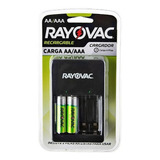 Cargador De Pilas Aa Y Aaa Rayovac + 2 Pilas Aa Recargables