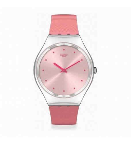 Reloj Swatch Skin Rose Moire Syxs135 Original Agente Oficial