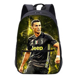 3 Piezas Para Mochilas De Cristiano Ronaldo Para Niños Y Niñ