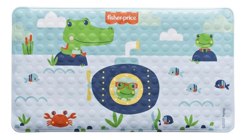 Tapete Infantil De Pvc Box Banheiro 71x39cm - Fisher Price