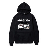 Sudadera Con Capucha Anime Initial D Para Toyota Supra Jdm