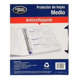 Mica Protector Hoja Carta Wilson Jones Medio 100 Piezas