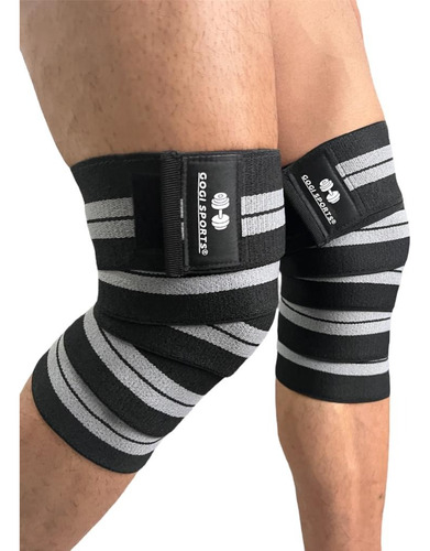 Knee Wraps Vendas Para Rodilla Calidad Premium Crossfit Gym